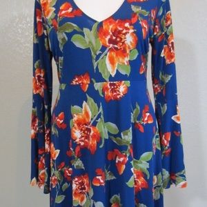 F21 bell sleeve dress